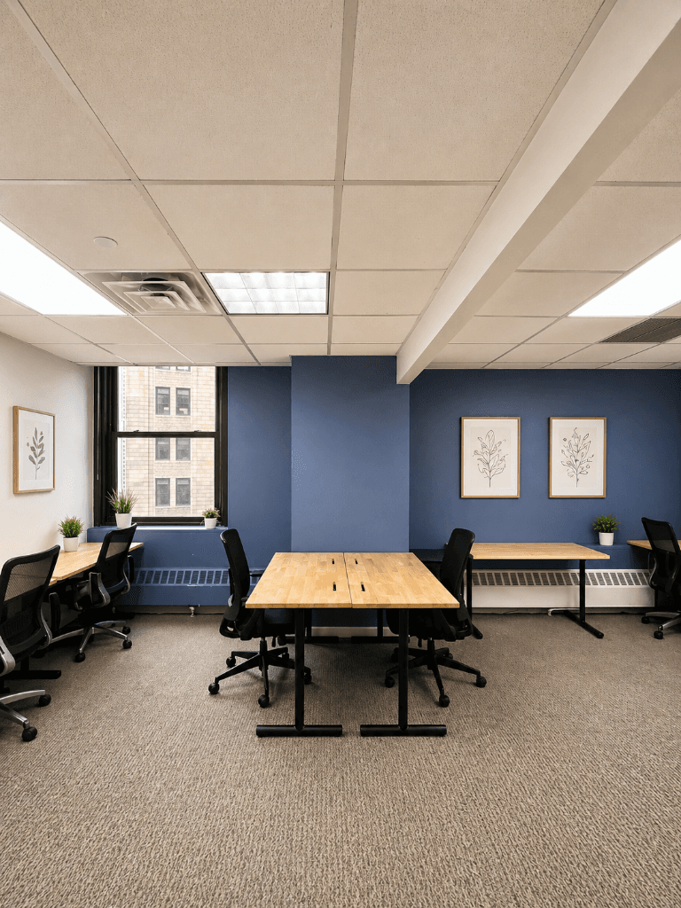 Window Office 1431 at Jay Suites Financial District