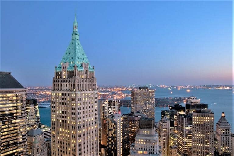 40 Wall Street Skyline