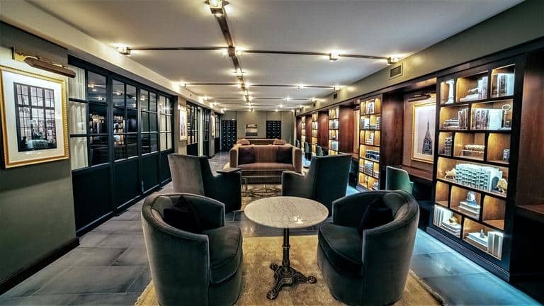 Building "Vaults" Lounge Amenity Space