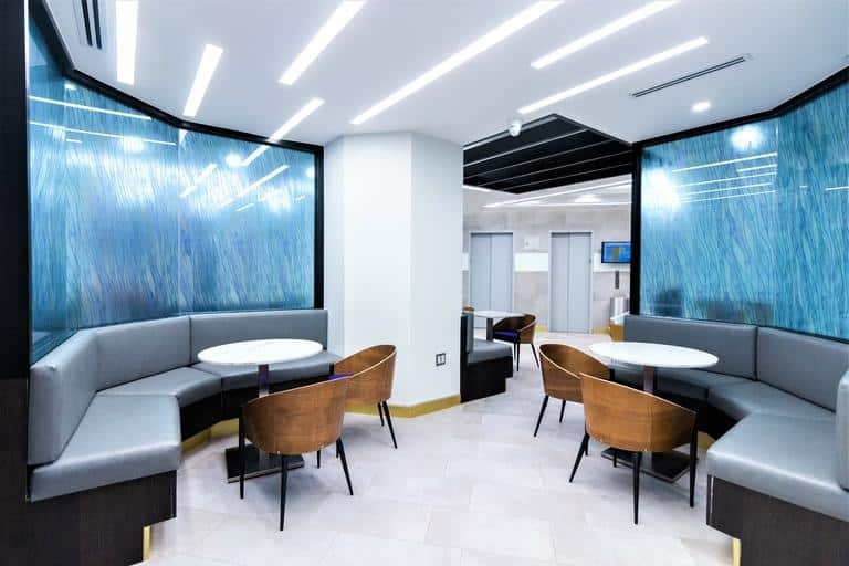 Amenity Floor Lounge Area