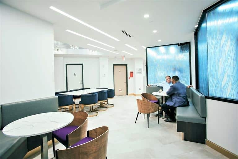 Amenity Floor Lounge Area