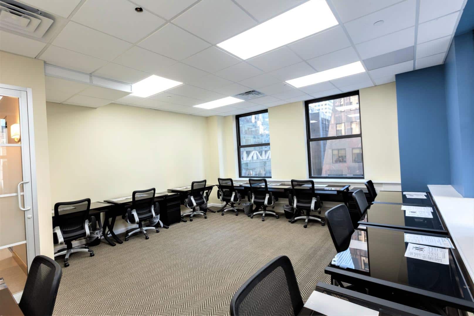 Corner Windowed Team Office - Alternate View