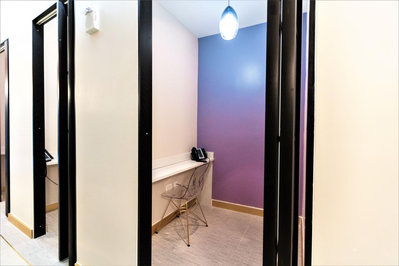 Phone Booths for Private Calls