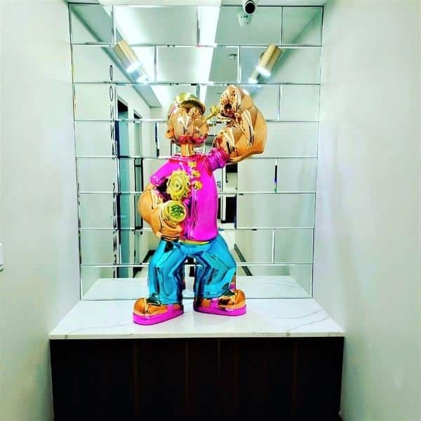 Popeye Sculpture