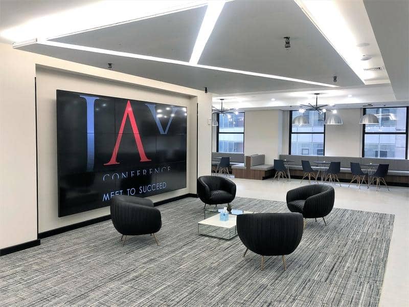 Video Wall for Logos & Promotional Content