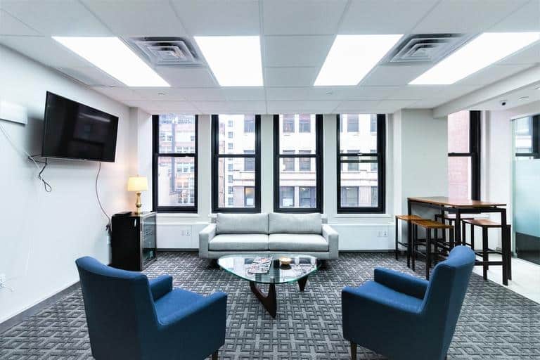 Enterprise Client Seating Area