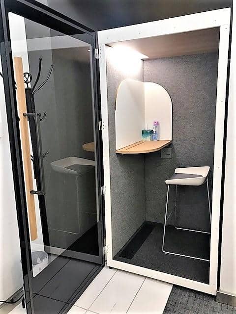 Phone Booths for Private Calls