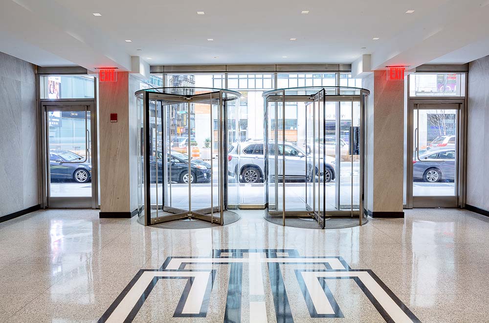 The entryway of Bryant Park.