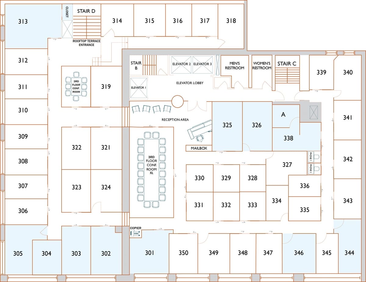 Grand Central 3rd Floor Plan
